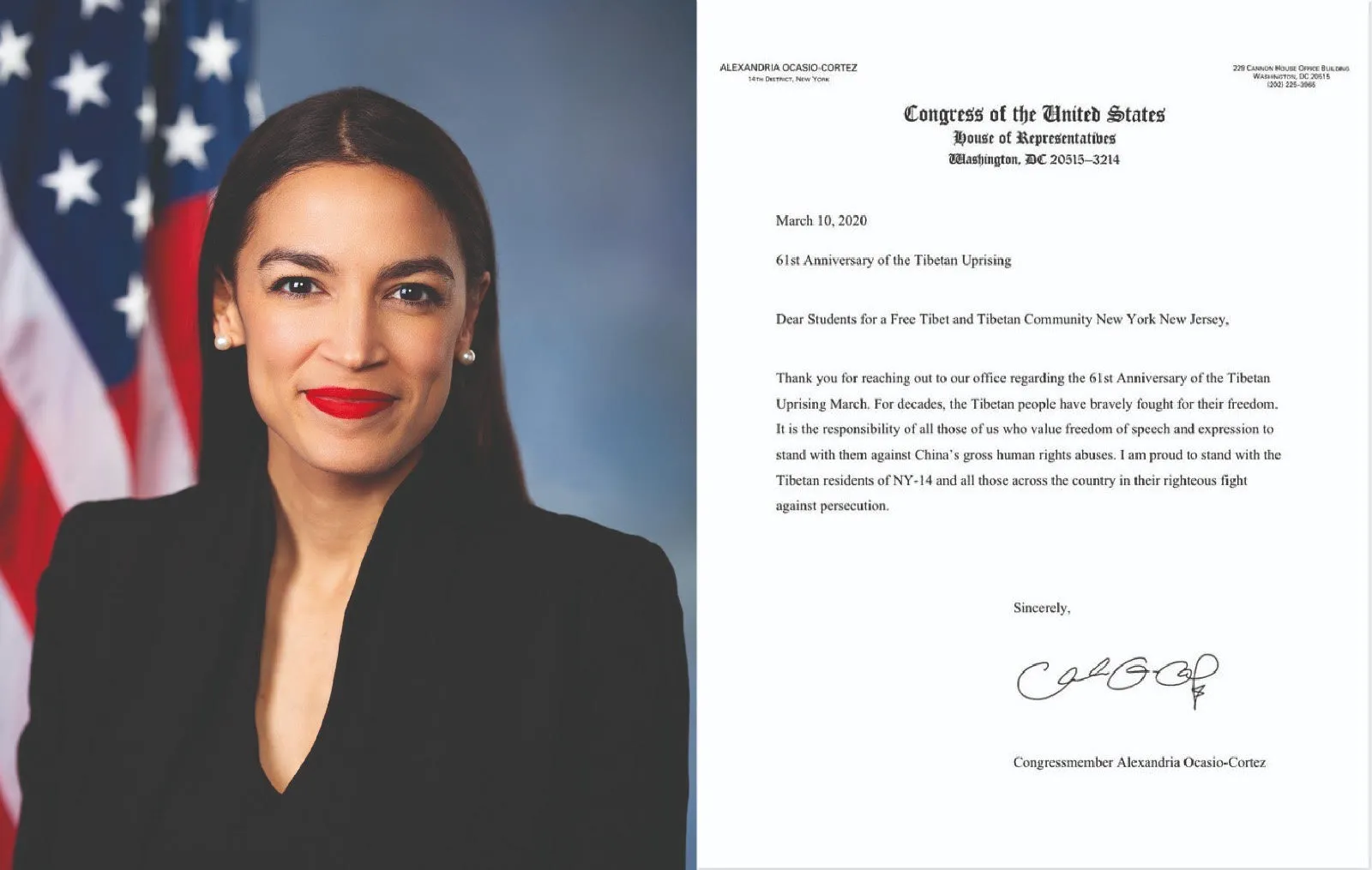AOC statement