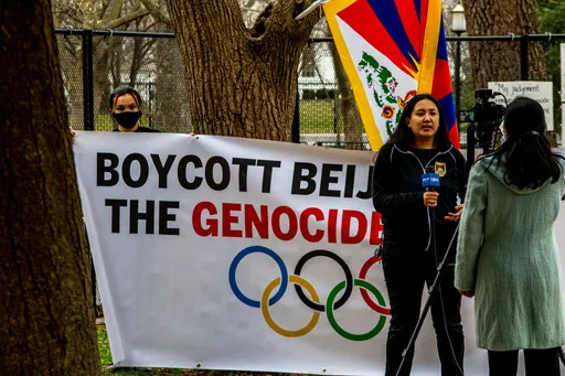 TIBETANS, UYGHURS, AND HONG KONGERS LAUNCHED CAMPAIGN CALLING ON BIDEN ADMINISTRATION TO BOYCOTT 2022 BEIJING WINTER OLYMPIC GAMES