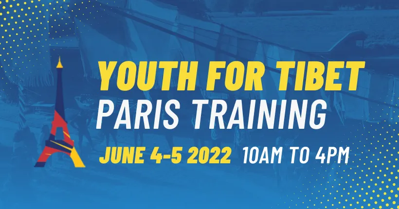 Youth For Tibet: Paris Training