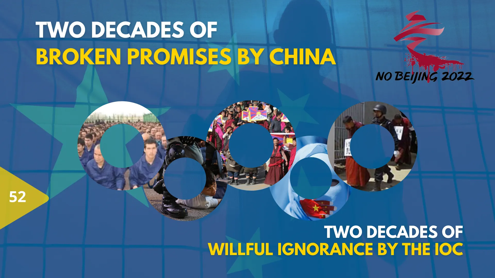 TIBETANS, UYGHURS, HONGKONGERS, SOUTHERN MONGOLIANS, TAIWANESE and CHINESE UNITE AGAINST ‘THE GENOCIDE GAMES’