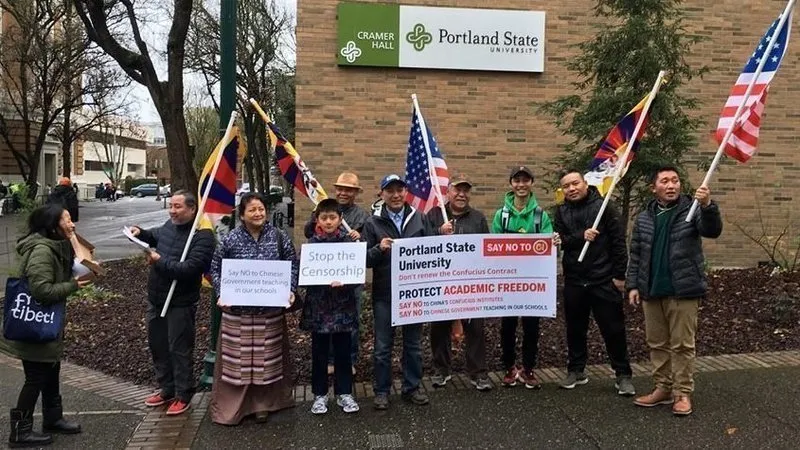 Together, we can terminate PSU's contract with Chinese government Confucius Institute
