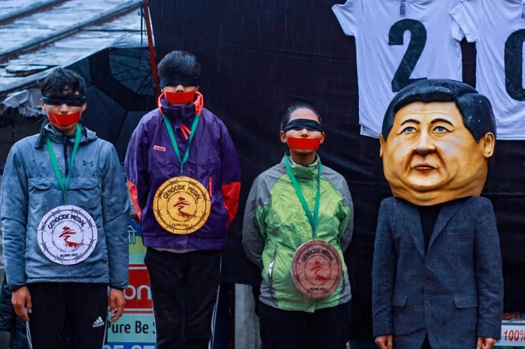 THOUSANDS JOIN GLOBAL NO BEIJING 2022 PROTESTS