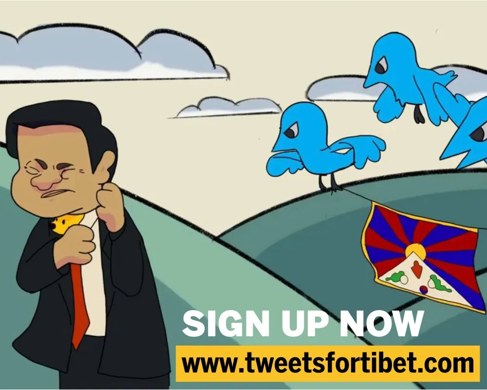 TIBET ACTIVISTS TAKE THE FIGHT AGAINST CHINESE PROPAGANDA TO TWITTER, FORCE CHINA’S MFA TO SUPPORT TIBET