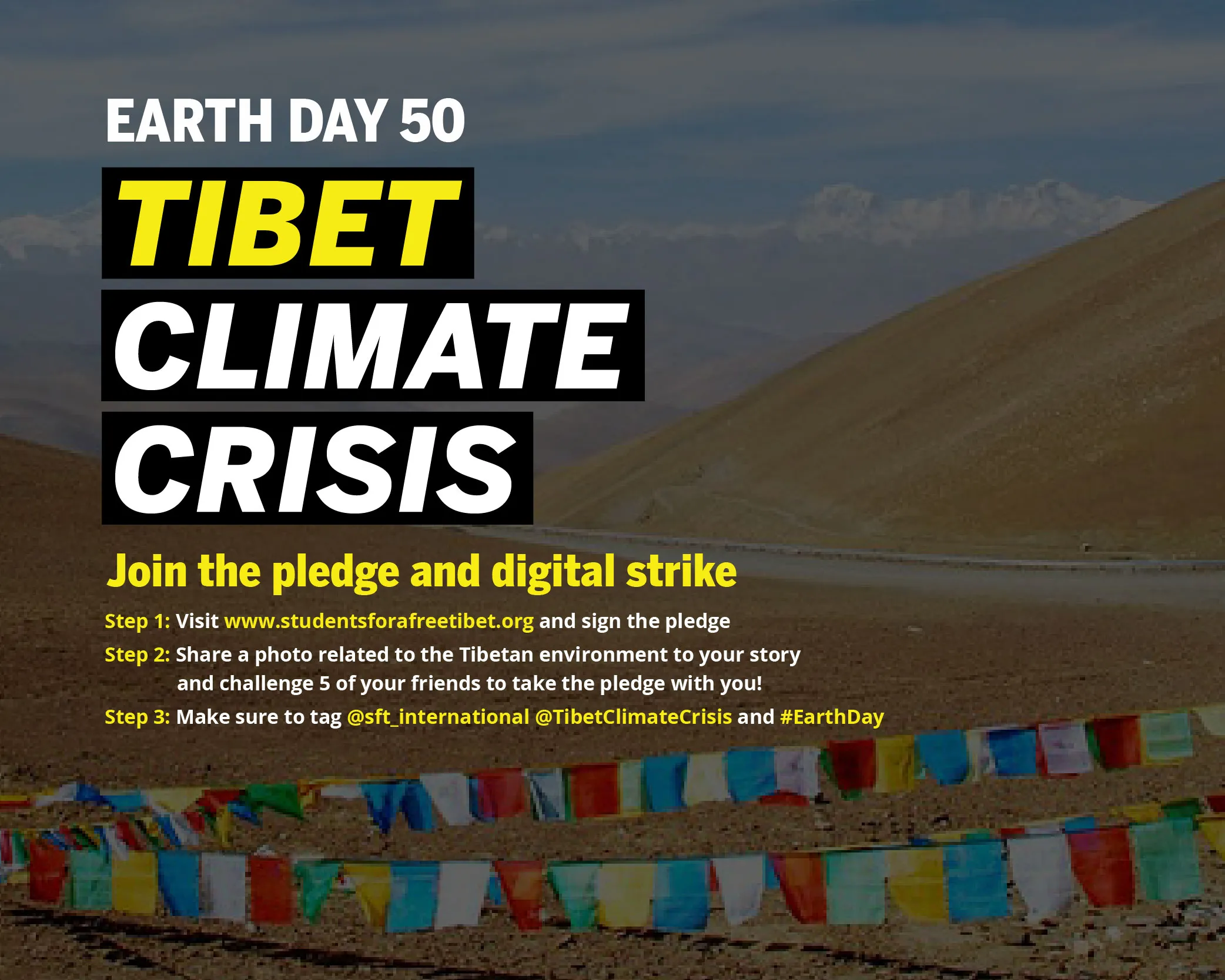 Earth Day 50: Tibet Climate Crisis
