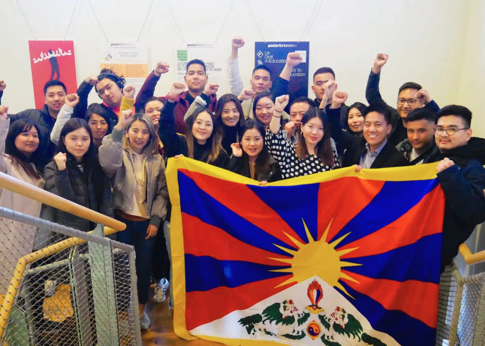 An exciting “Youth for Tibet” weekend in Paris